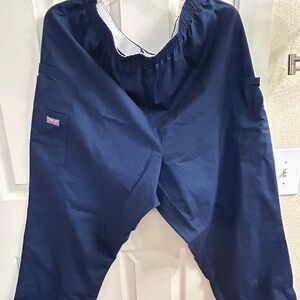 Women’s Cherokee scrub utility cargo pants size xl